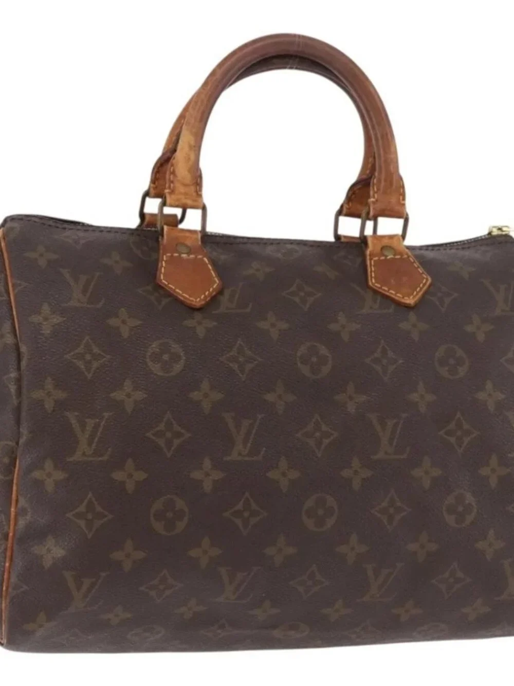LOUIS VUITTON Monogram Speedy 30 Hand Bag M41526 LV Auth 187524